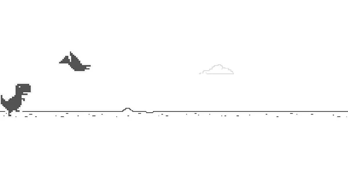 Chrome Dinosaur Game<